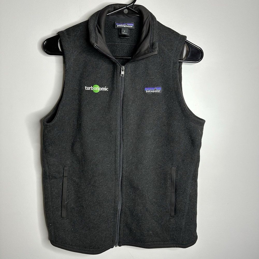 Women's Patagonia Size Small‎ Grey Better Sweater Full Zip Vest